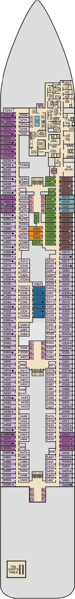 Deck 5 plan