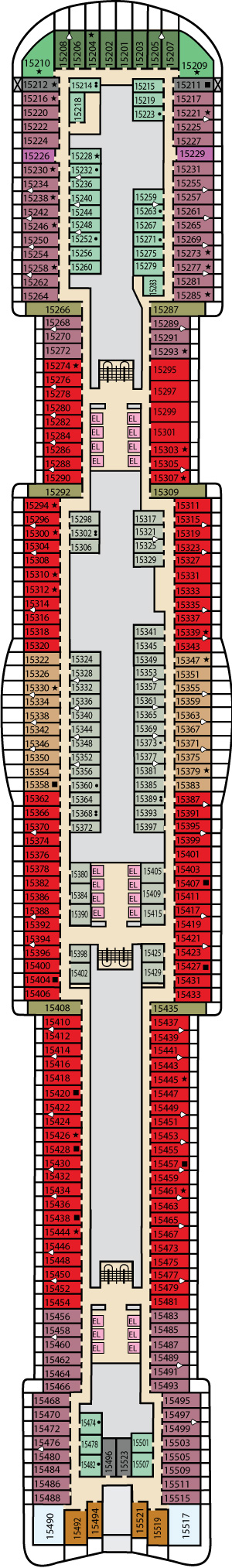 Deck 15 plan