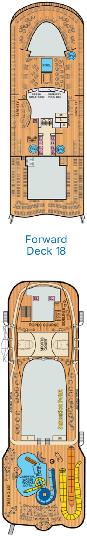 Deck 18 plan