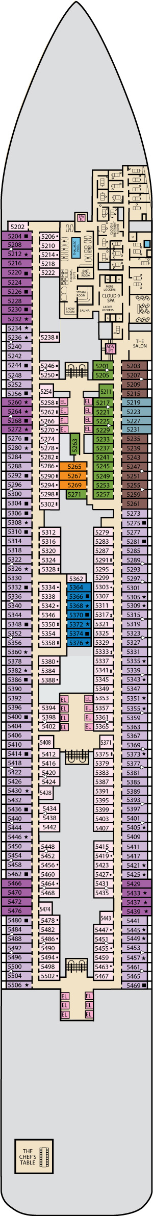 Deck 5 plan