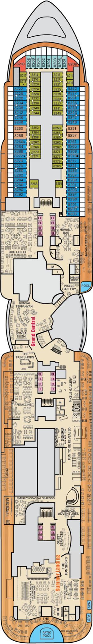 Deck 8 plan