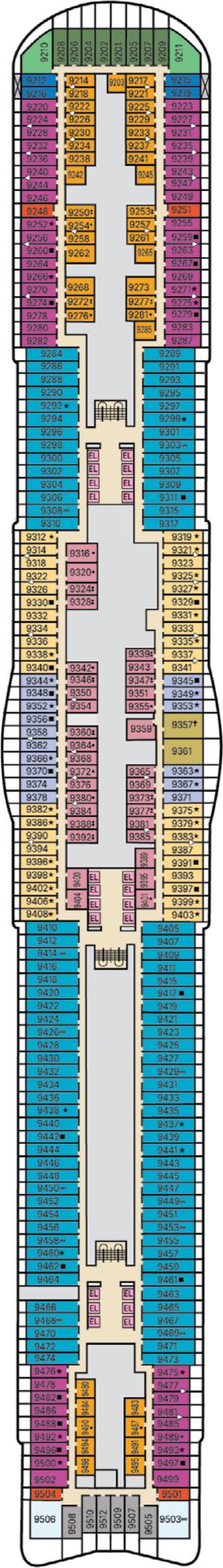 Deck 9 plan