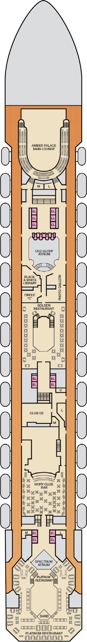 Carnival Glory Deck 4 - Atlantic