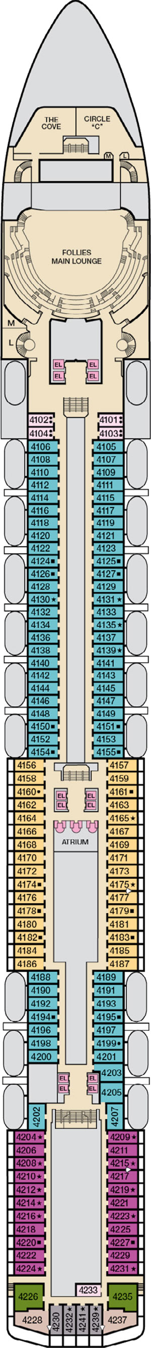 Deck 4 - Main plan