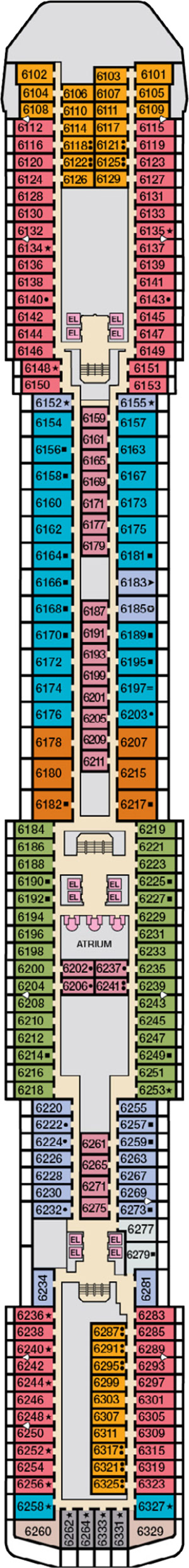 Deck 6 - Empress plan
