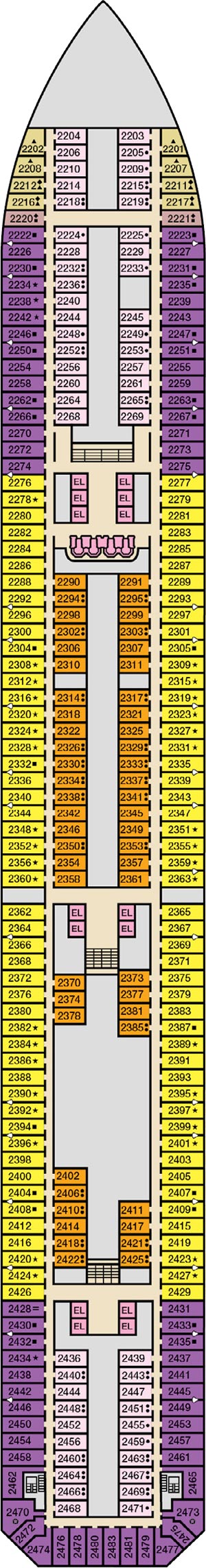 Deck 2 - Main plan