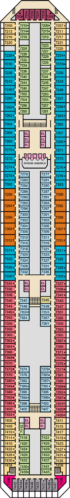 Deck 7 - Empress plan