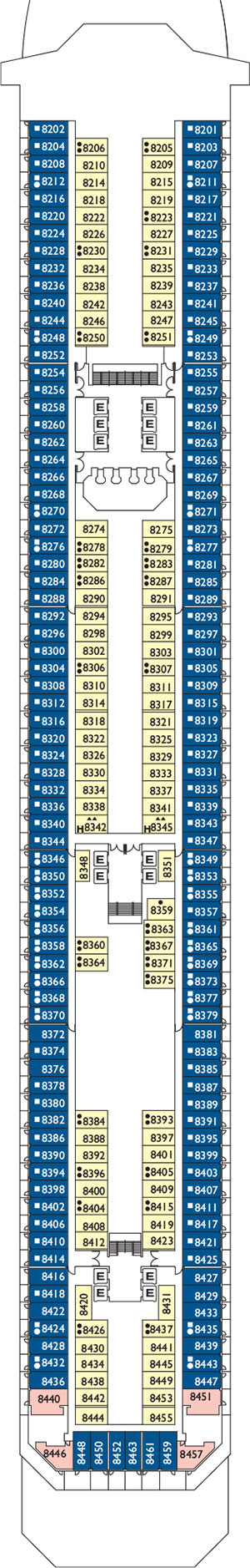 Ludwig Deck 8 plan