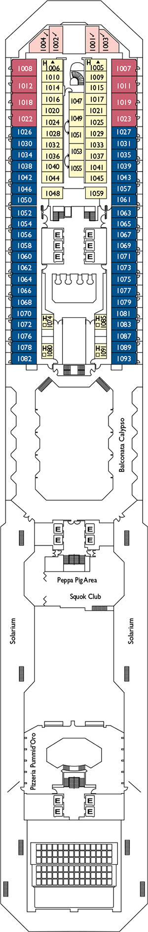 Satie Deck 10 plan