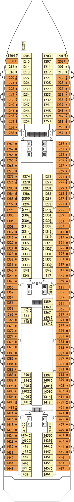 Babilonia Deck 1 plan
