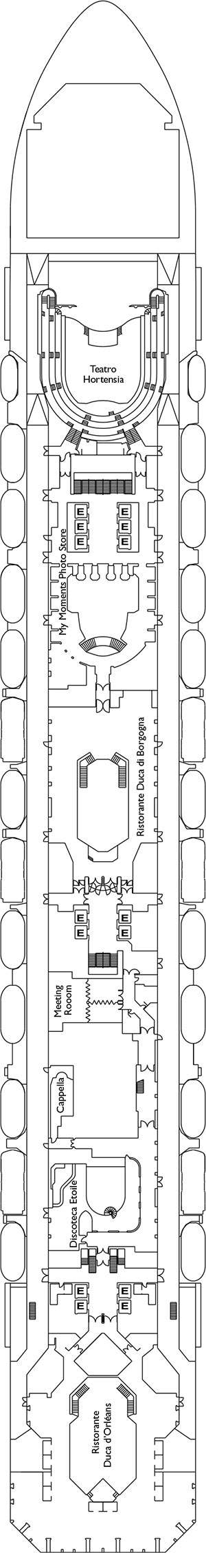 Varsailles Deck 4 plan