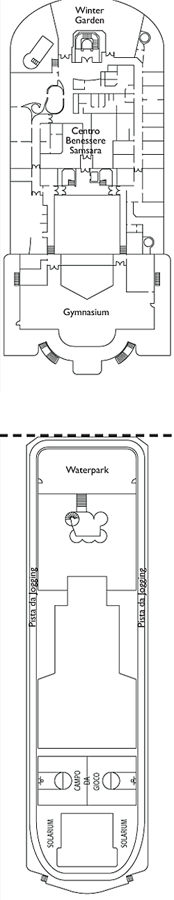 Millennium Star Deck 14 plan