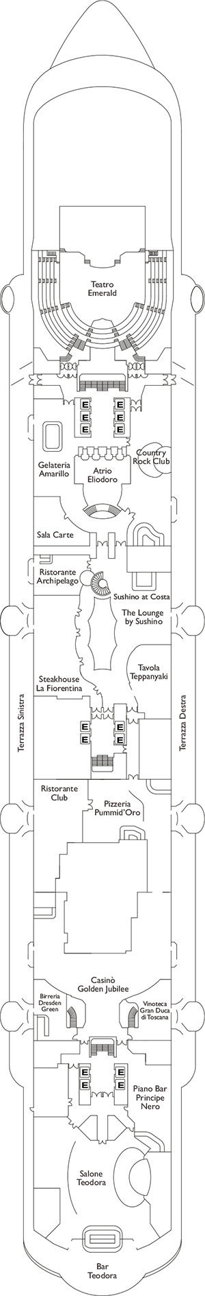 Eldorado Deck 5 plan