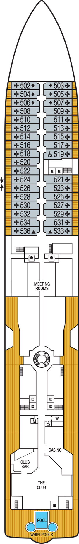 Deck 5 plan