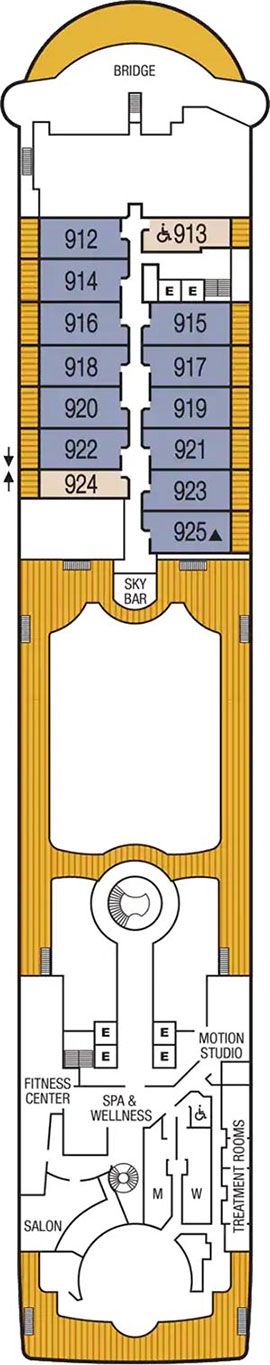 Deck 9 plan