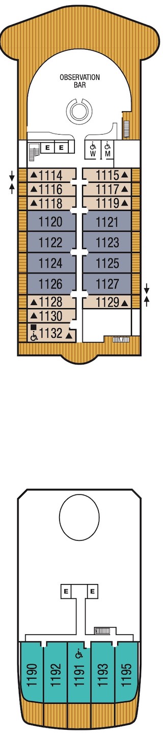 Deck 11 plan