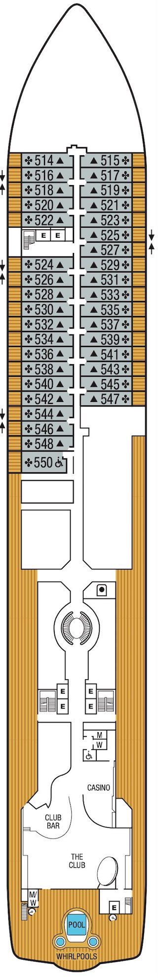 Deck 5 plan