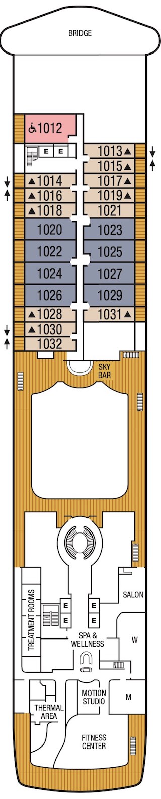 Deck 10 plan