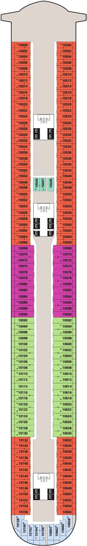 Deck 10 plan