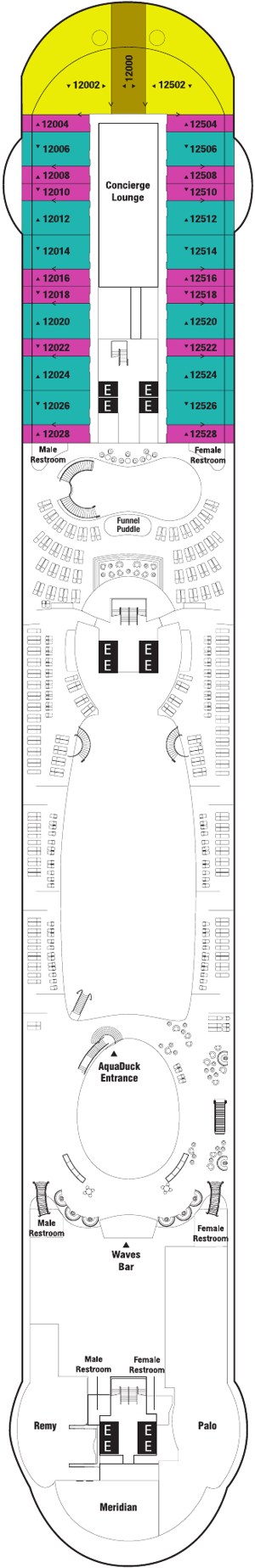 Deck 12 plan