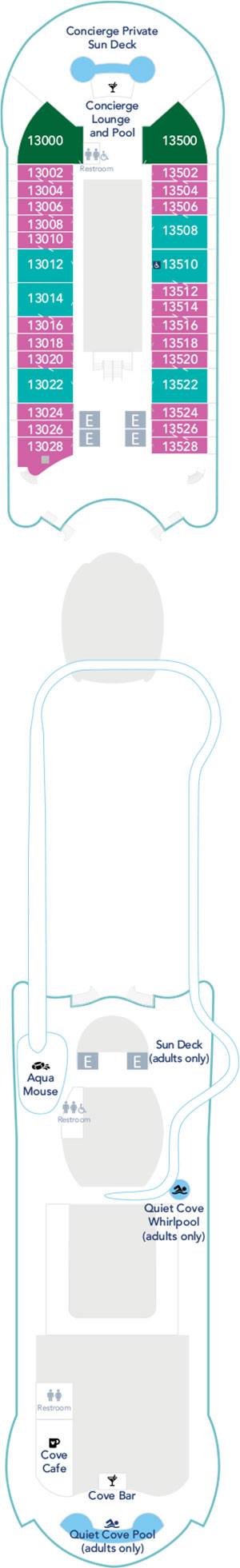 Deck 13 plan