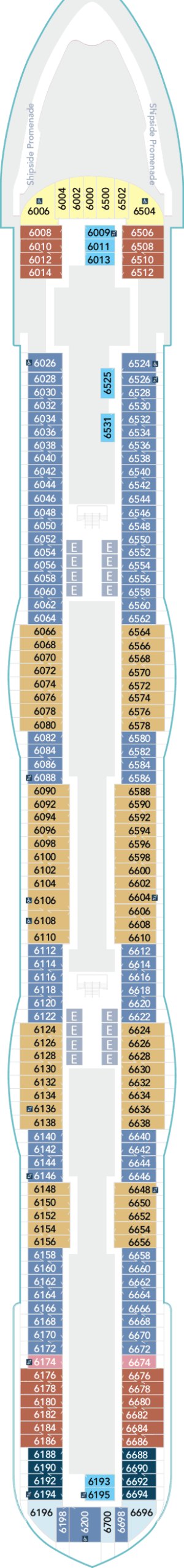 Deck 6 plan