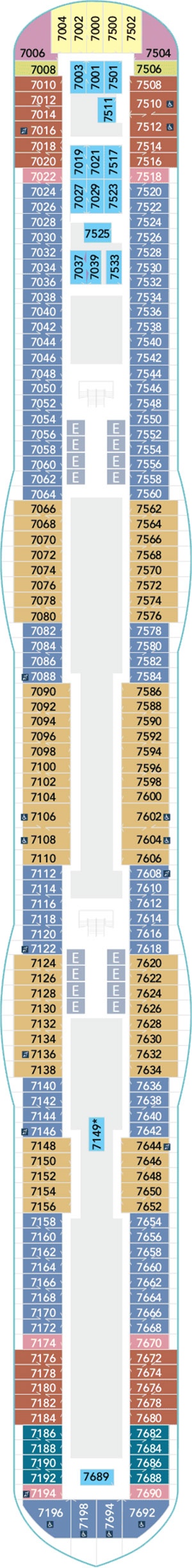 Deck 7 plan