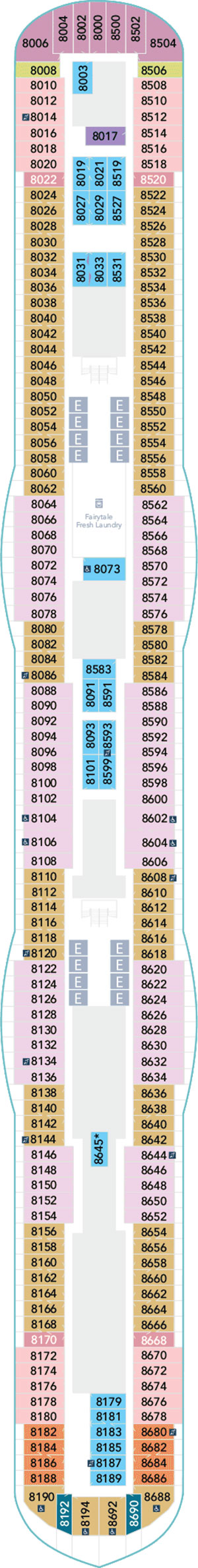Deck 8 plan