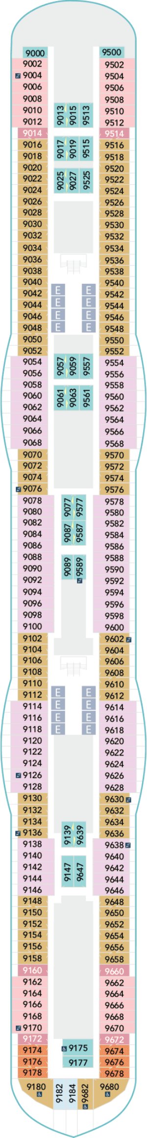 Deck 9 plan