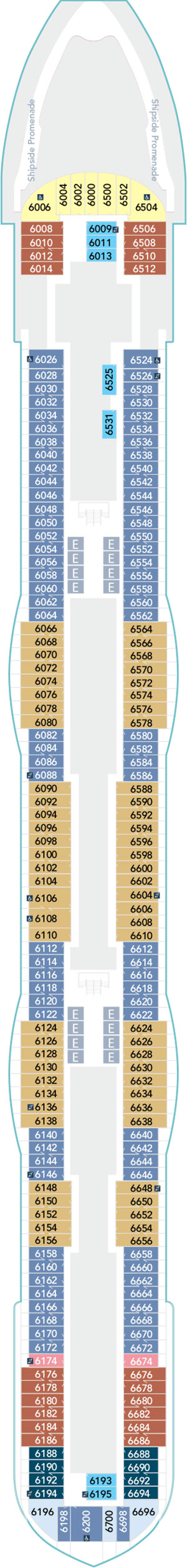 Deck 6 plan