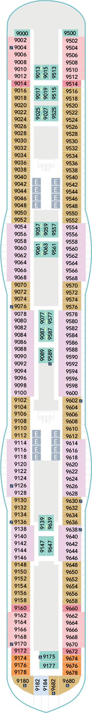 Deck 9 plan