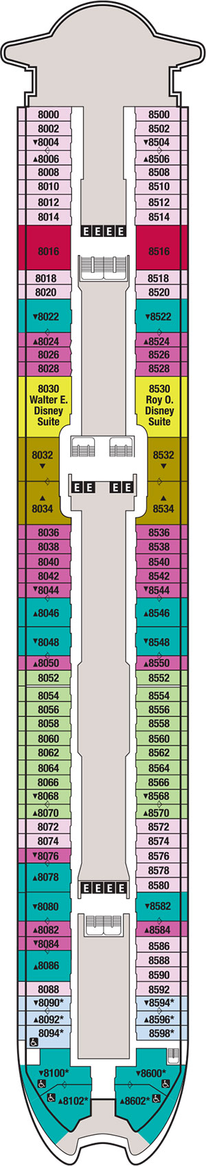 Deck 8 plan