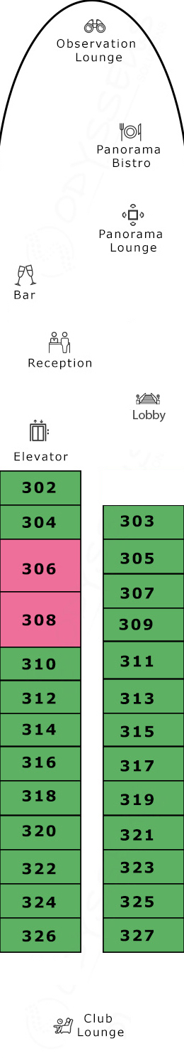 Royal Deck plan