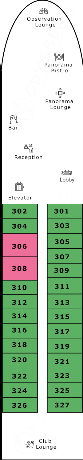 Royal Deck plan
