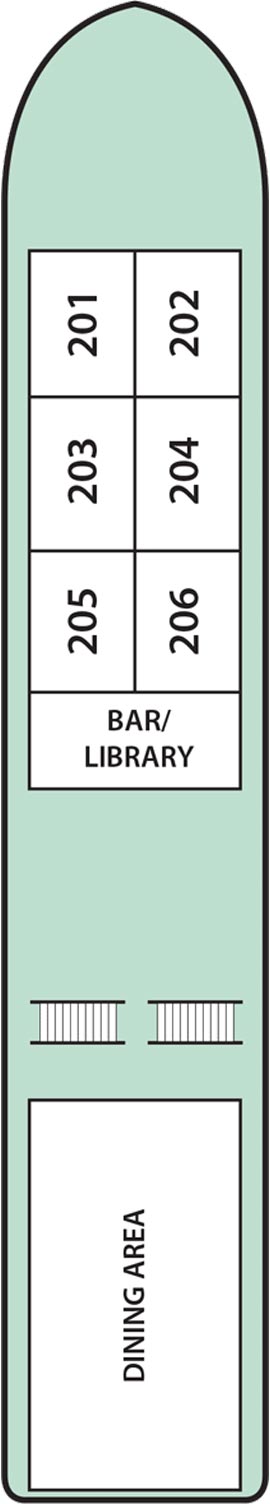 Upper Deck plan