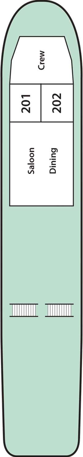 Upper Deck plan