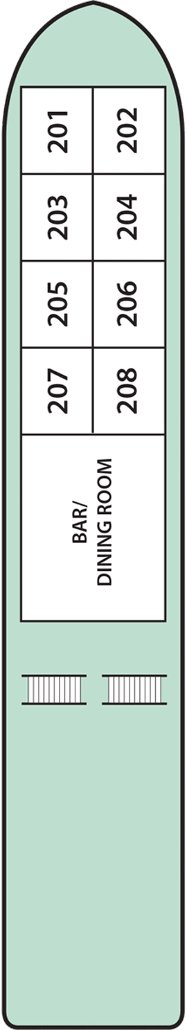 Upper Deck plan