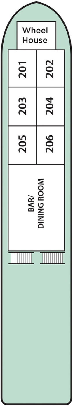 Upper Deck plan