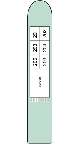 Upper Deck plan