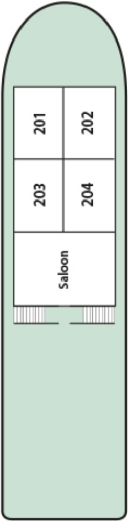 Upper Deck plan
