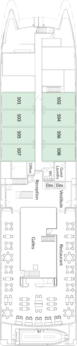 Main Deck plan