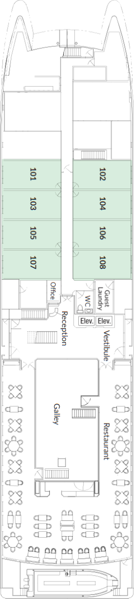 Main Deck plan