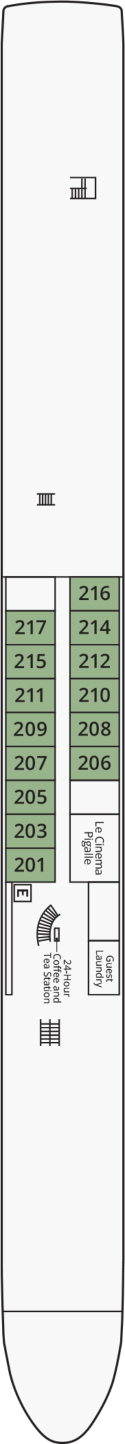 Countess Deck plan