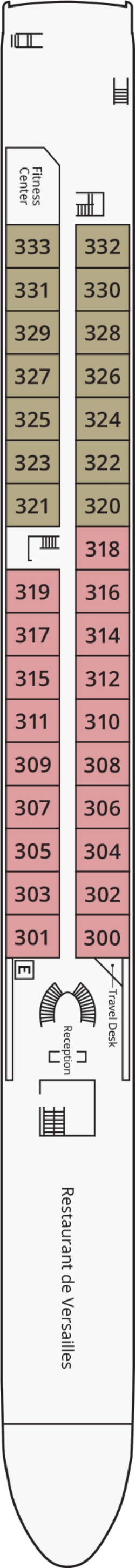 Duchess Deck plan