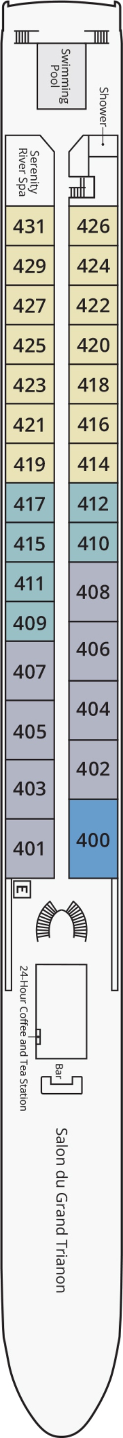 Princess Deck plan