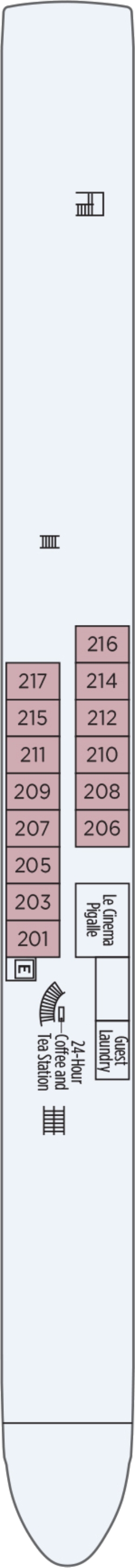 Countess Deck plan