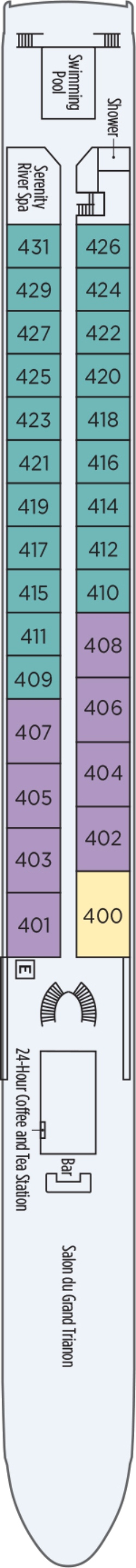 Princess Deck plan