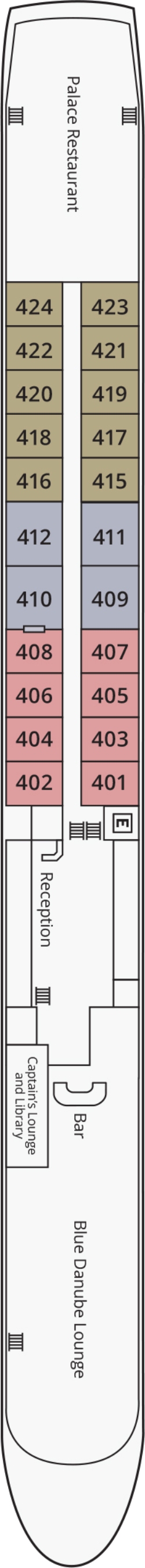 Rhine Deck plan