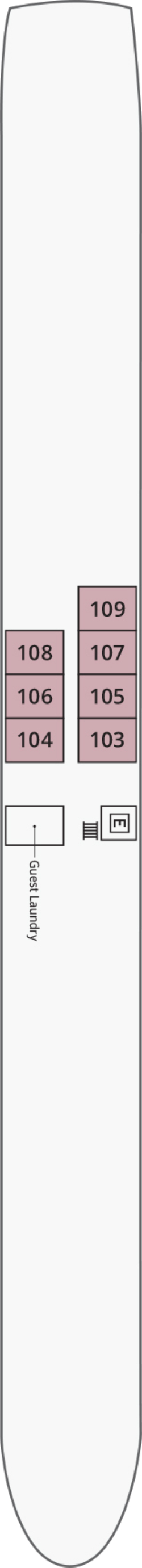 Moselle Deck plan