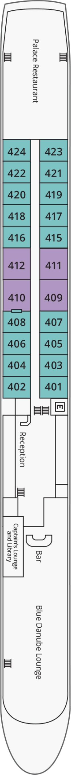 Rhine Deck plan